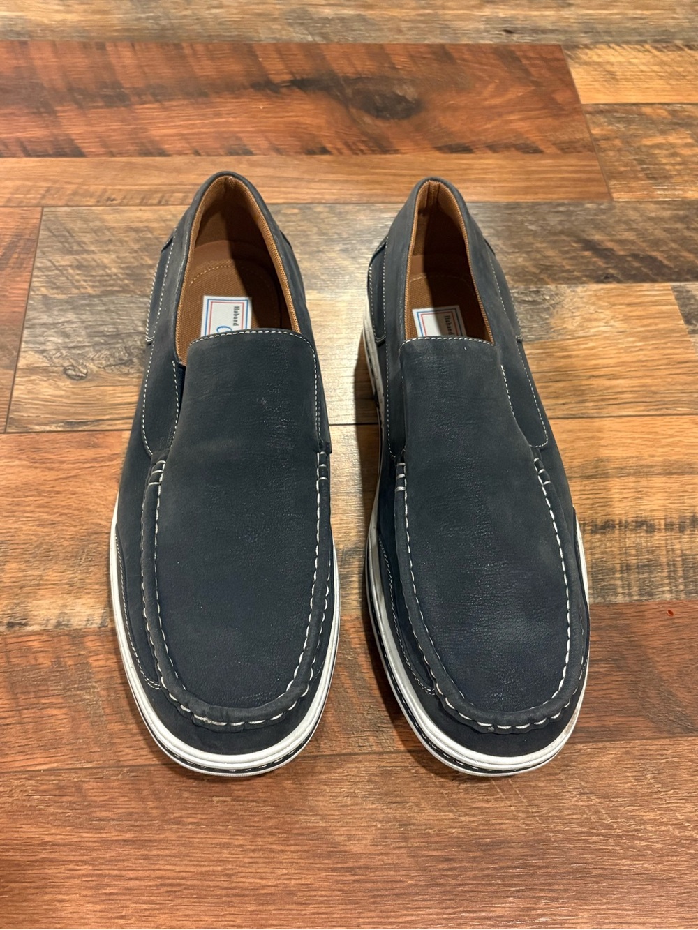 NWOB Haband Navy Slip-On Loafers